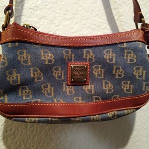 Genuine Dooney & Bourke 1975 Denim Mini bag